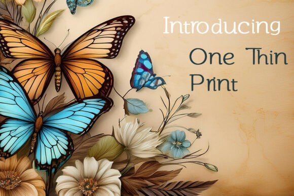 Download One Thin Print - Premium Resources