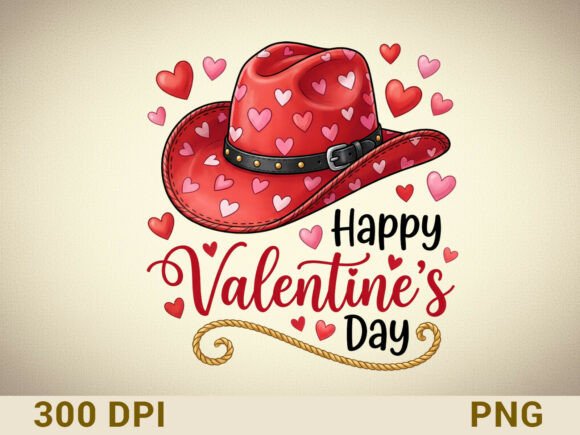 Download Cowgirl Valentine Love PNG Design - Cowgirl valentine Collection