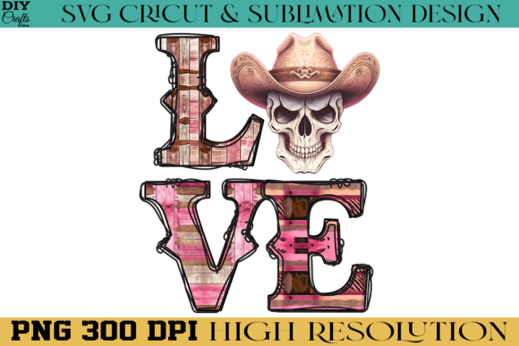 Download Skull Love Western Valentine PNG File - Love Collection
