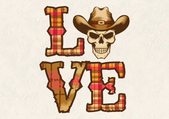 Download Skull Love Western Valentine PNG - Love Collection